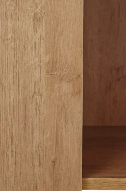 OTTO home Vitrine »Larona, zeitlose Glasvitirne, Hochschrank Höhe 145 cm« Stauraumvitrine mit dekorativer Rahmenoptik,