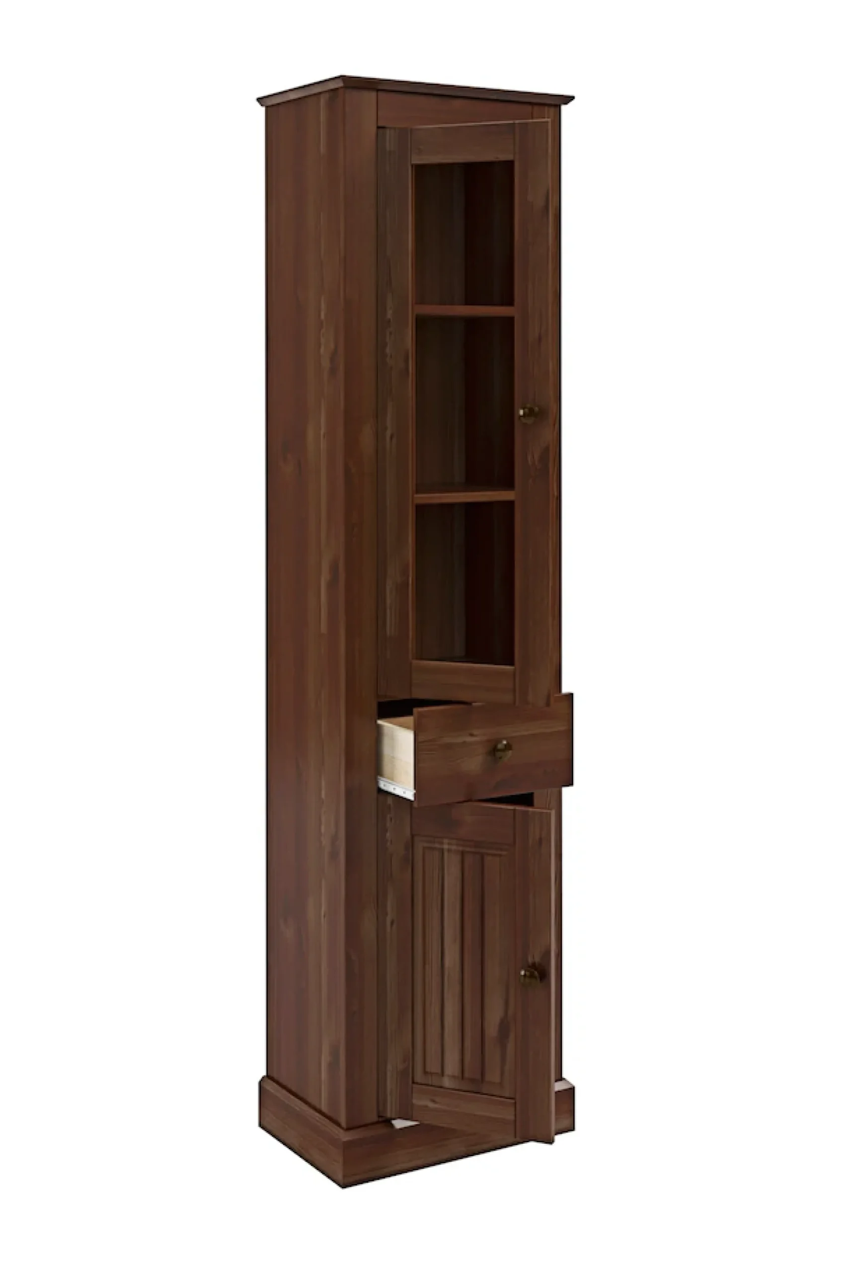 OTTO home Vitrine »Liotta« eine Glastür und einer Holztür und einer Schublade