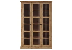 OTTO home Vitrine »Melissa« aus massiver Kiefer, mit viel Stauraum