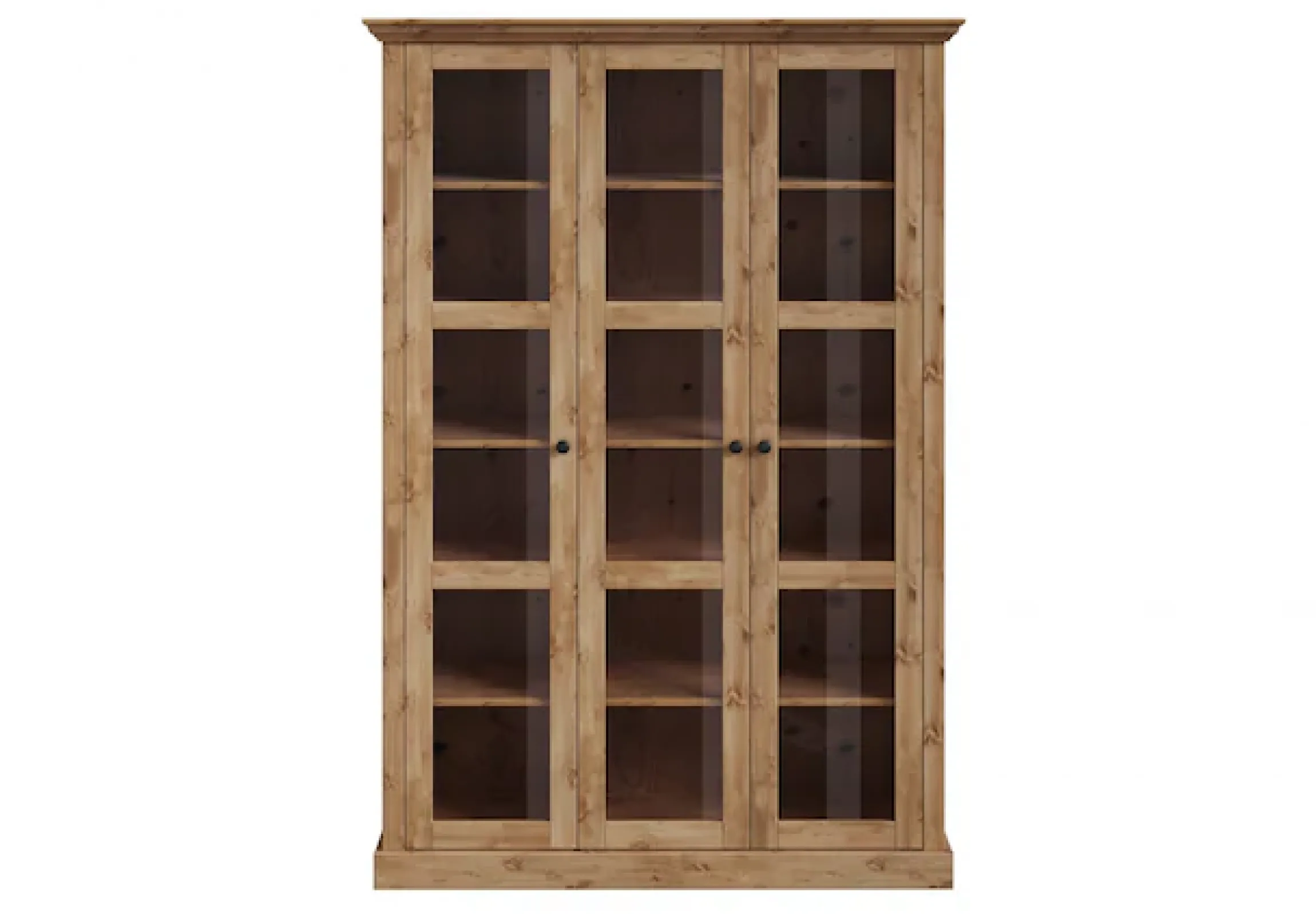 OTTO home Vitrine »Melissa« aus massiver Kiefer, mit viel Stauraum