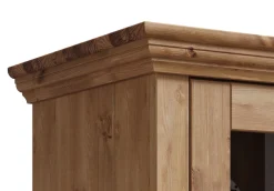 OTTO home Vitrine »Melissa« aus massiver Kiefer, mit viel Stauraum