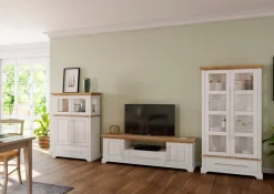 OTTO home Vitrine »Melissa« Höhe 169 cm, Breite 94 cm, 2-türig, Kiefer massiv, FSC®