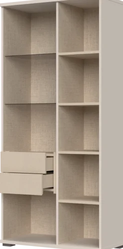 OTTO home Vitrine »Opera, Showcase mit Parsol-Sicherheitsglas im modernen Look« UV lackiert, Soft Close Funktion, Höhenverstellbare Füße