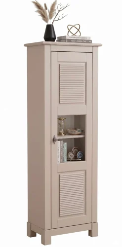 OTTO home Vitrine »Rauna Vitrinenschrank, Stauraumchrank« Höhe 180 cm, aus massiver Kiefer, FSC®-zertifiziert