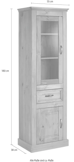 OTTO home Vitrine »Selma« Höhe 180 cm