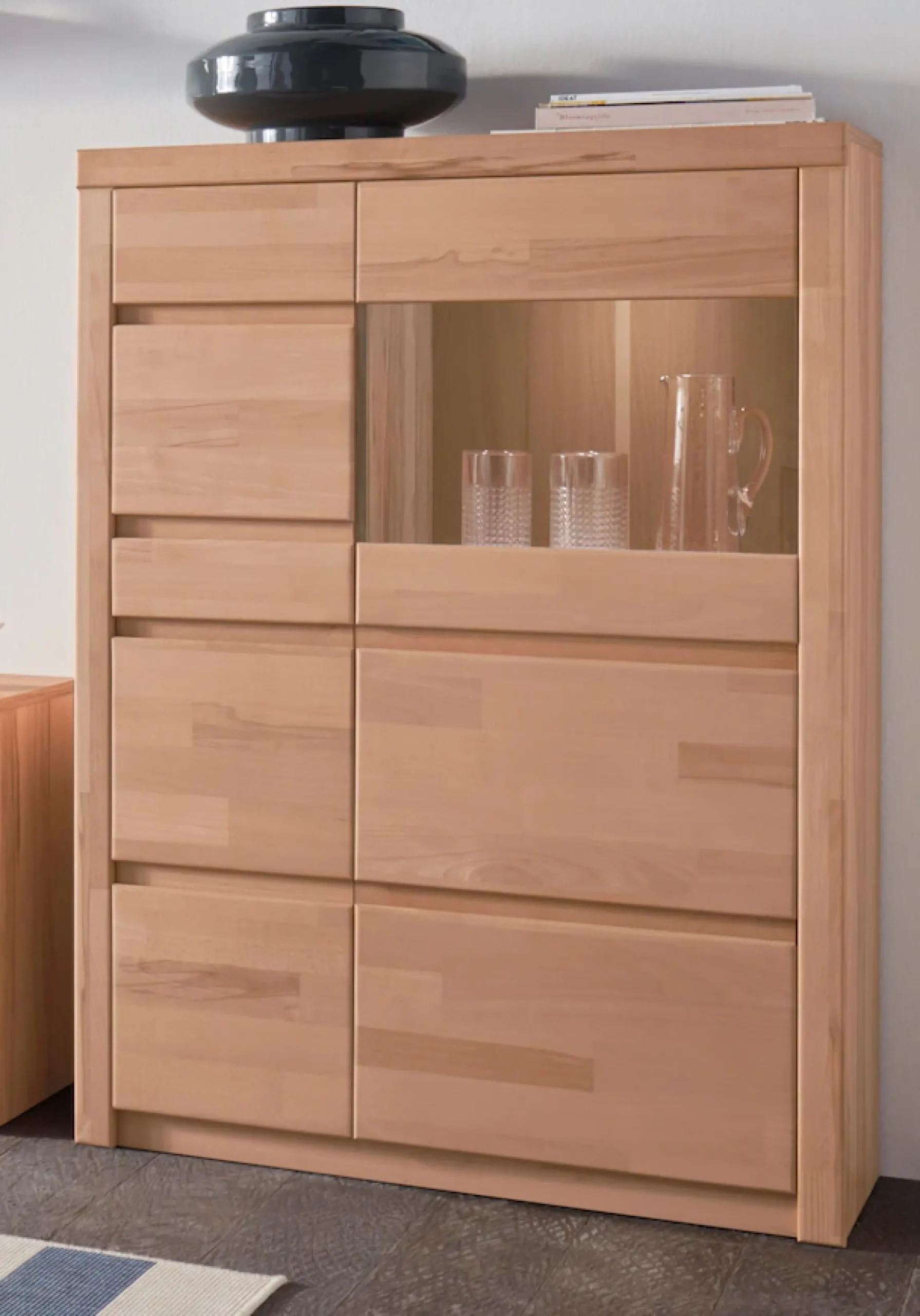 OTTO home Vitrine »Silkeborg« Höhe, 125 cm