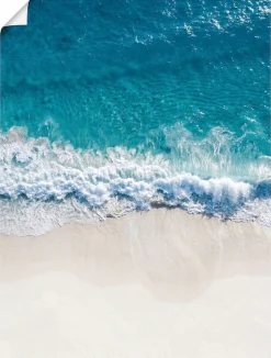 OTTO home Wandbild »Strand von oben I« Meer Bilder 1 Stk. tlg. als Poster oder Leinwandbild in verschied. Größen