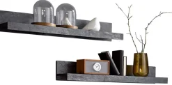 OTTO home Wandboard »India,Breite 90 cm, Set 2-tlg praktisches Regal für die Wand« Set, 2 Stk. tlg. Das Wandregal viel Stauraum
