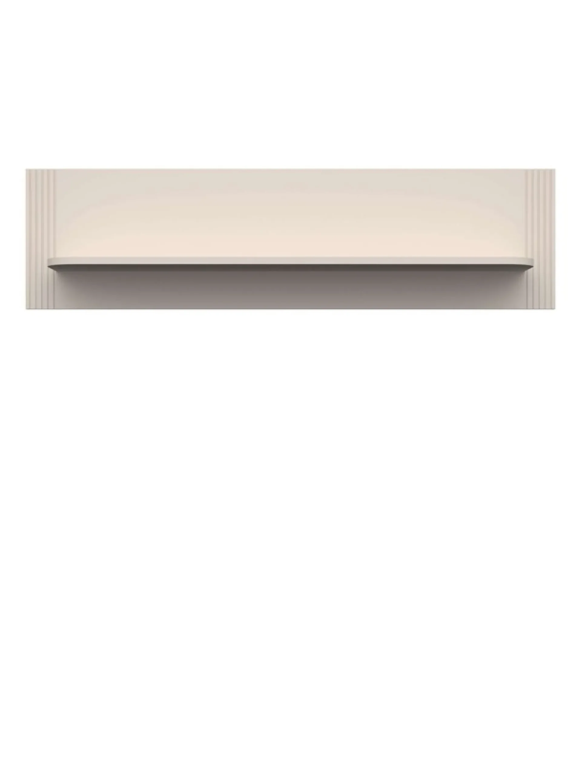 OTTO home Wandregal »Rondo Schwebendes Regal, Wandkonsole, Wandboard« UV lackiert, Ablageboden, Wandmontiert,Breite 140 cm