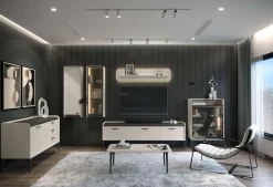 OTTO home Wandregal »Sofy Schwebendes Regal, Wandkonsole, Wandboard, LED-Beleuchtung« UV lackiert, Ablageboden, Wandmontiert,Breite 140 cm