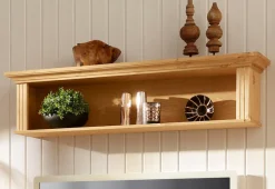 OTTO home Wandregal »Teresa, Regal, Wandboard« Maße (B/T/H): 120/23/26 cm,Breite 120 cm, aus massiver Kiefer, FSC®-zertifiziert