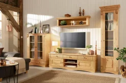 OTTO home Wandregal »Teresa, Regal, Wandboard« Maße (B/T/H): 120/23/26 cm,Breite 120 cm, aus massiver Kiefer, FSC®-zertifiziert