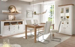 OTTO home Wandregal »Westminster, Wandboard im Landhausstil, Hängeregal, Wandhalter« mit Ablagefach, vielseitig einsetzbar, 138 cm breit