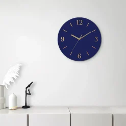 OTTO home Wanduhr »Aurum« wahlweise mit Quarz- oder Funkuhrwerk, lautlos ohne Tickgeräusche