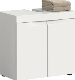 OTTO home Waschbeckenunterschrank »MAOI, Breite 60cm, 2 Türen, 2 Fächer, 1 Einlegeboden« Badezimmerschrank, Unterschrank, Kommode, WBU, Bad, Badezimmer