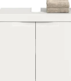 OTTO home Waschbeckenunterschrank »MAOI, Breite 60cm, 2 Türen, 2 Fächer, 1 Einlegeboden« Badezimmerschrank, Unterschrank, Kommode, WBU, Bad, Badezimmer