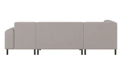 OTTO home Wohnlandschaft »ARROS U-Form mit Wellenunterfederung, Maße B/T/H: 300/163/81 cm« incl. Zierkissen, mit Recamiere links/rechts bestellbar, auch in Cord