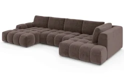 OTTO home Wohnlandschaft »AZITA U-Form, Breite 363 cm - OTTO. Verlässliche Qualität.« wahlweise als Schlafsofa mit Bettkasten, Bubble-Optik