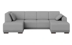 OTTO home Wohnlandschaft »BORNHOLM U-Form mit Recamiere rechts/links, B/T/H: 300/162/85 cm« U-Form mit Wellenunterfederung, Recamiere rechts oder links bestellbar