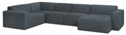 OTTO home Wohnlandschaft »Clayton Breite 371 cm, U-Form« in einem trendigen Cord-Bezug, verschiedene Kombinationen verfügbar