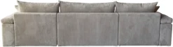 OTTO home Wohnlandschaft »Cosy U-Form, B: 309 cm, XXL-Wohnlandschaft mit Federkern« 2 Zierkissen, Mega-Sofa, Cord oder Struktur weich, Kaltschaumauflage