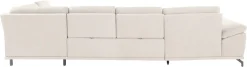 OTTO home Wohnlandschaft »Costello U-Form, B: 363 cm mit Sitztiefen- & Armteilverstellung« optional Schlaffunktion & Bettkasten