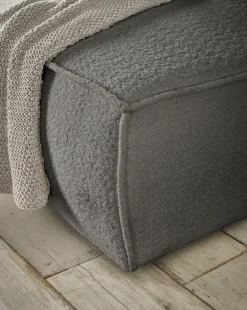 OTTO home Wohnlandschaft »FINNLEYBouclé U-Form XXL 329 cm - OTTO. Verlässliche Qualität.« Schlafsofa, Bettkasten, in Bouclé, Struktur fein und Mega Cord