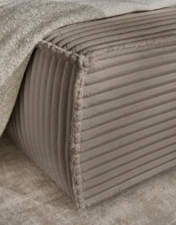 OTTO home Wohnlandschaft »FINNLEYCord U-Form XXL 329 cm - OTTO. Verlässliche Qualität.« Schlafsofa, Bettkasten, in Bouclé, Struktur fein und Mega Cord