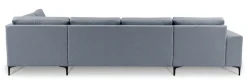 OTTO home Wohnlandschaft »Henry, U-Form, Breite 363 cm« mit Metallbeinen, Wellenunterfederung, wasserabweisender Stoff