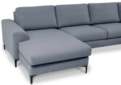 OTTO home Wohnlandschaft »Henry, U-Form, Breite 363 cm« mit Metallbeinen, Wellenunterfederung, wasserabweisender Stoff