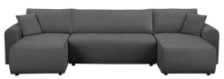 OTTO home Wohnlandschaft »JONAA Feinstruktur, U-Form, 311 cm. -OTTO. Verlässliche Qualität« Tonnentaschen-Federkern, Bettkasten, Schlafsofa (133/270)