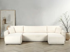 OTTO home Wohnlandschaft »JONAA Cord, U-Form, 311 cm. -OTTO. Verlässliche Qualität« Tonnentaschen-Federkern, Bettkasten, Schlafsofa (133/270)