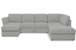 OTTO home Wohnlandschaft »Lavars Schlafsofa« mit Bettfunktion und Stauraum, in zwei verschiedenen Bezugsqualitäten