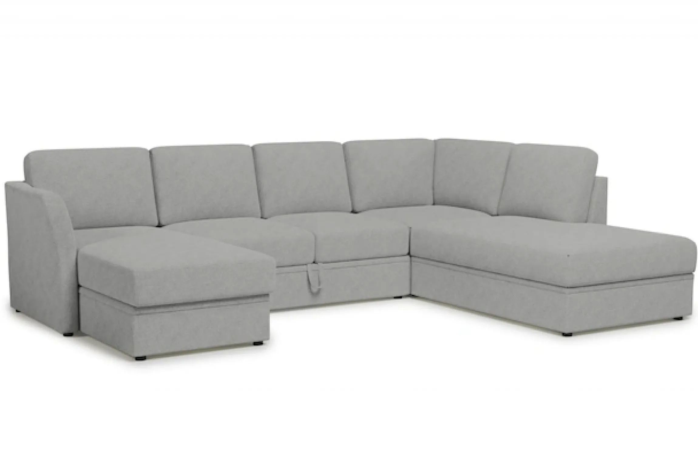 OTTO home Wohnlandschaft »Lavars Schlafsofa« mit Bettfunktion und Stauraum, in zwei verschiedenen Bezugsqualitäten