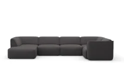 OTTO home Wohnlandschaft »Merid U-Form, B: 367 cm« jederzeit durch Module erweiterbar