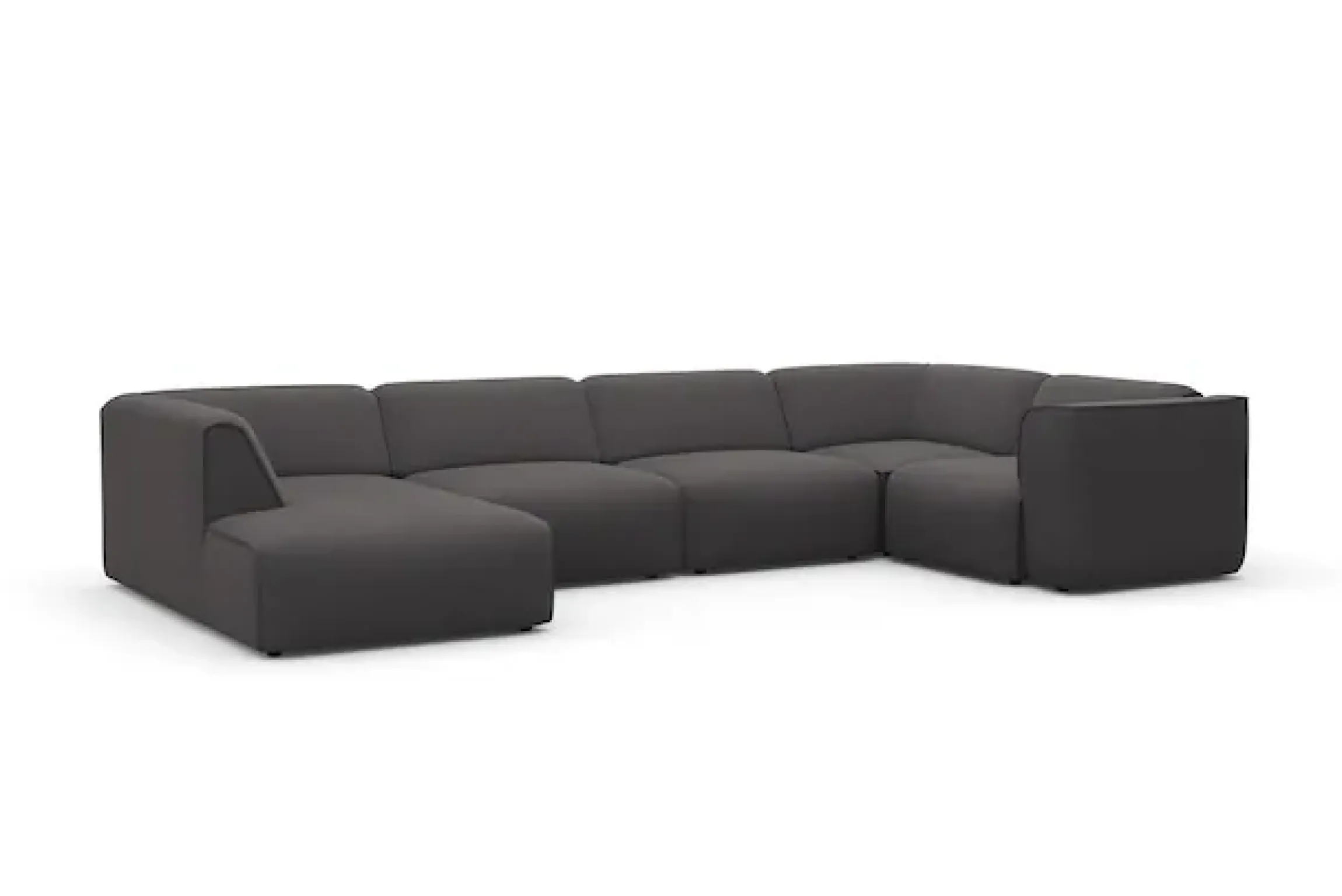 OTTO home Wohnlandschaft »Merid U-Form, B: 367 cm« jederzeit durch Module erweiterbar