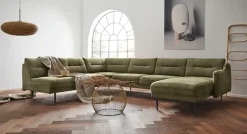 OTTO home Wohnlandschaft »Nordfyn U-Form« edles Design in 3 Bezugsqualitäten