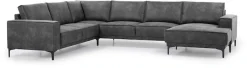 OTTO home Wohnlandschaft »OLAND Luxus-Microfaser U-Form, XXL, B: 342 cm, Skandi-Design« Skandi-Design in Struktur, Flachgewebe, Luxus-Microfaser, Boucle