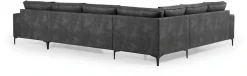 OTTO home Wohnlandschaft »OLAND Luxus-Microfaser U-Form, XXL, B: 342 cm, Skandi-Design« Skandi-Design in Struktur, Flachgewebe, Luxus-Microfaser, Boucle