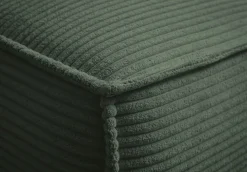 OTTO home Wohnlandschaft »TVINNU Cord, 354 cm« Recamiere rechts/links, schwarze Metallfüße, bequeme Sitz-/Liegefläche