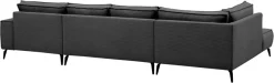 OTTO home Wohnlandschaft »TVINNU Cord, 354 cm, mit Hocker« Recamiere rechts/links, stellbar zum Schlafsofa (Krokodilverbinder)