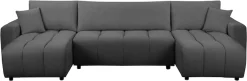 OTTO home Wohnlandschaft »YLVAA U-Form, 311 cm - OTTO. Verlässliche Qualität.« Schlaffunktion (132/269), Bettkasten, Feinstruktur-Bezug