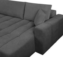 OTTO home Wohnlandschaft »YLVAA U-Form, 311 cm - OTTO. Verlässliche Qualität.« Schlaffunktion (132/269), Bettkasten, Feinstruktur-Bezug