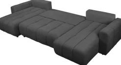 OTTO home Wohnlandschaft »YLVAA U-Form, 311 cm - OTTO. Verlässliche Qualität.« Schlaffunktion (132/269), Bettkasten, Feinstruktur-Bezug