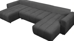 OTTO home Wohnlandschaft »YLVAA U-Form, 311 cm - OTTO. Verlässliche Qualität.« Schlaffunktion (132/269), Bettkasten, Feinstruktur-Bezug