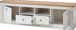 OTTO home Wohnwand »Westminster, Anbauwand im Landhausstil, Komplettset, Wohnzimmer-Set« Set, 4 Stk. tlg.