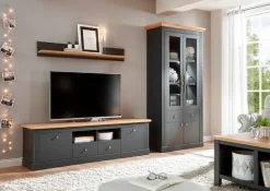 OTTO home Wohnwand »Westminster, Anbauwand im Landhausstil, Komplettset, Wohnzimmer-Set« Set, 3 Stk. tlg.