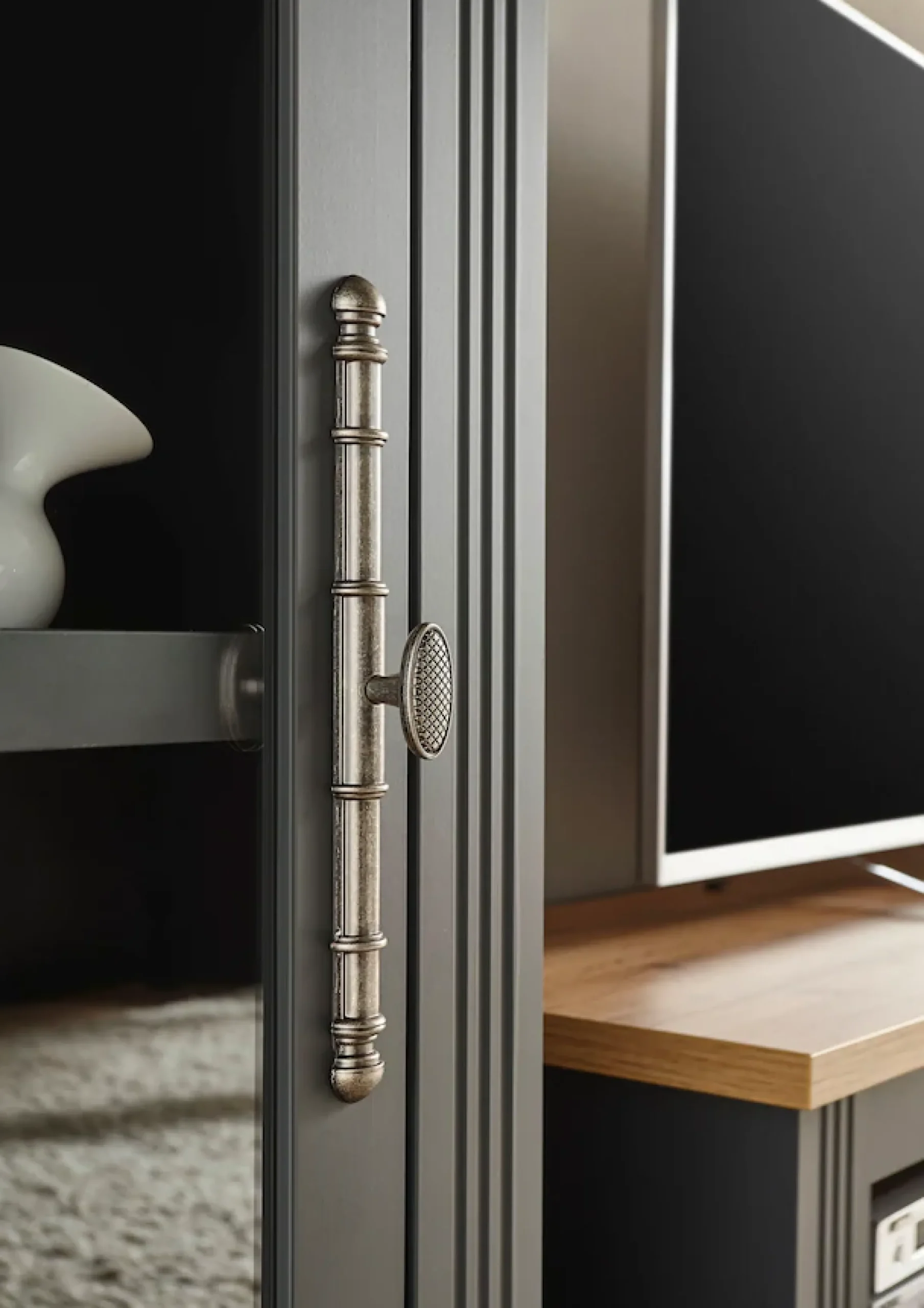 OTTO home Wohnwand »Westminster, Anbauwand im Landhausstil, Komplettset, Wohnzimmer-Set« Set, 3 Stk. tlg.