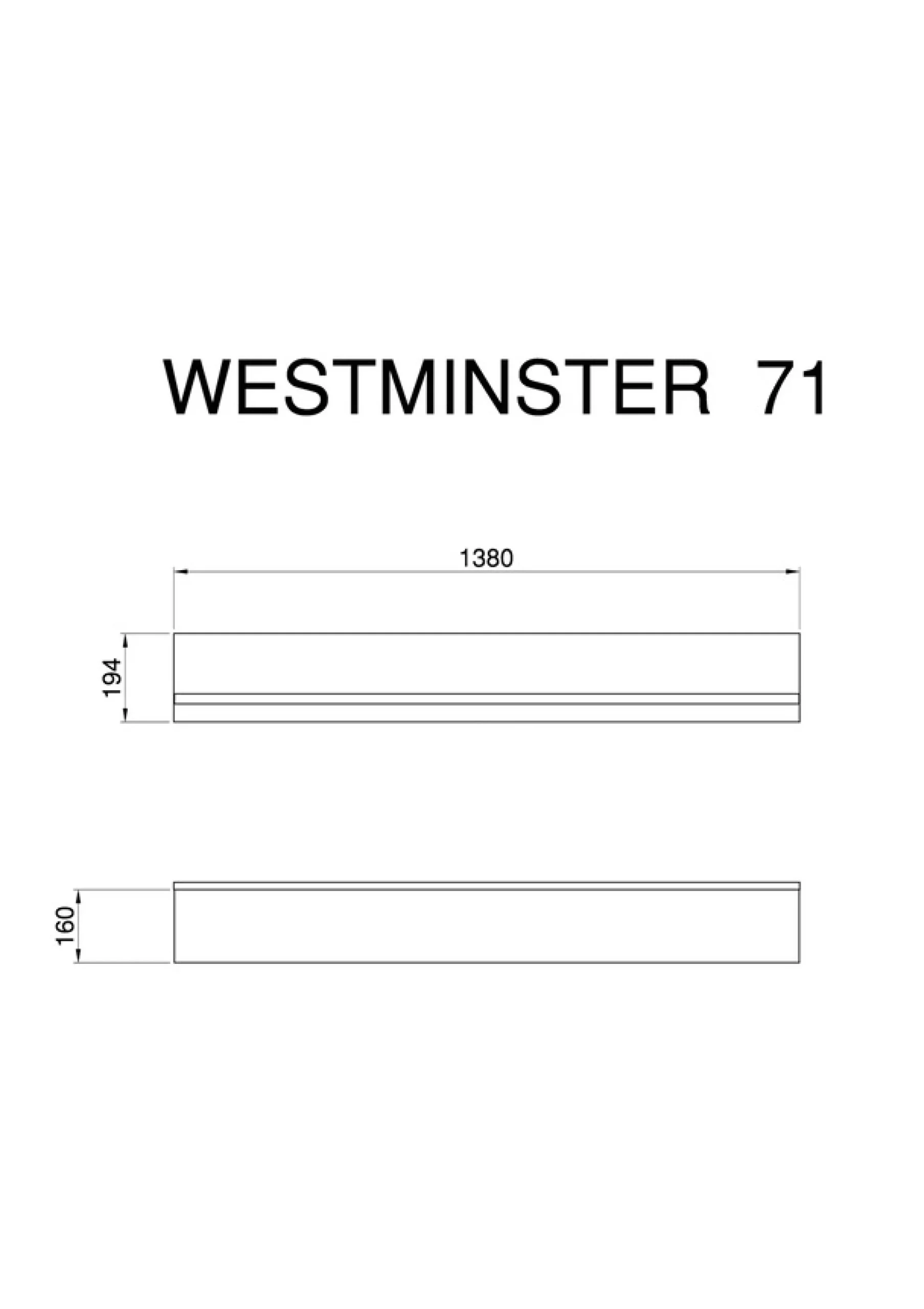 OTTO home Wohnwand »Westminster, Anbauwand im Landhausstil, Komplettset, Wohnzimmer-Set« Set, 2 Stk. tlg.