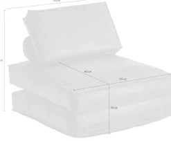 OTTO home XXL-Sessel »Miro« XXL-Sessel wandelbar zum Gästebett